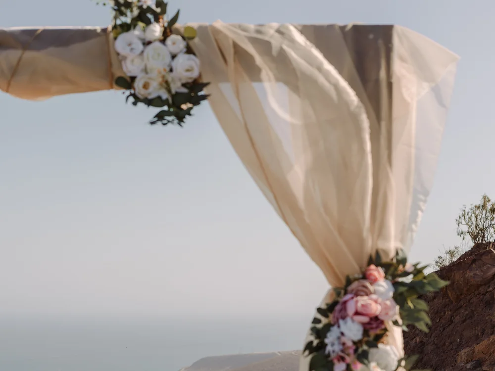 Vulkanlandschaft auf Teneriffa als Kulisse für einen Heiratsantrag